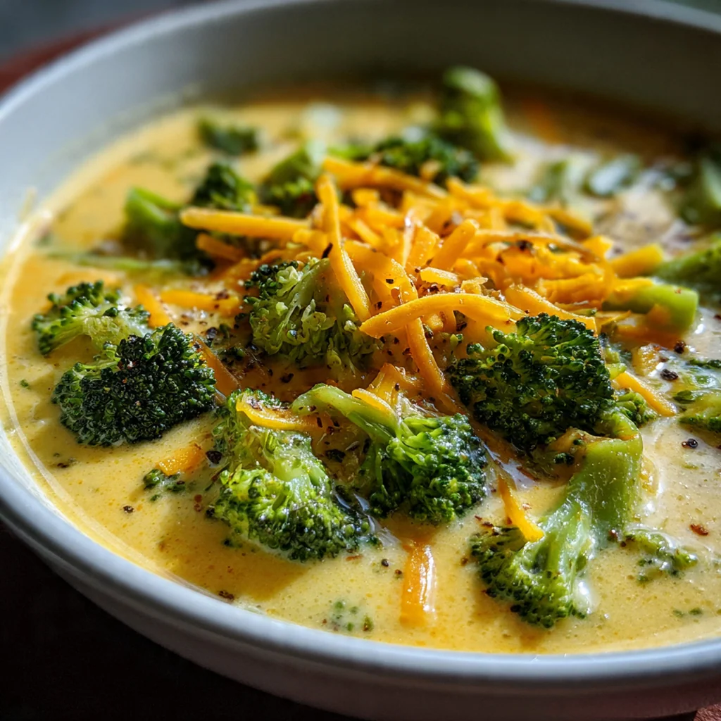 Broccoli Cheddar Soup