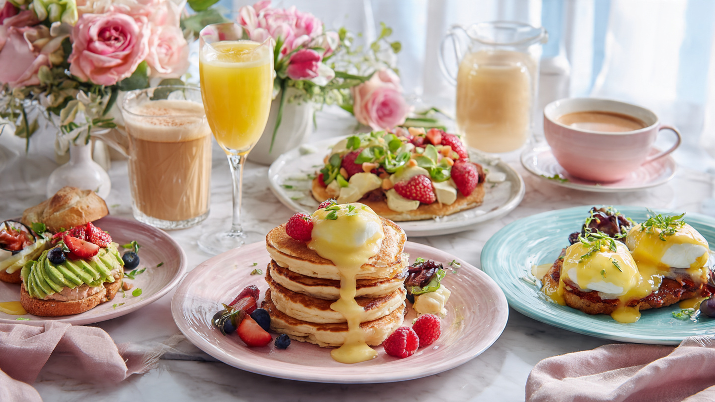 Morning and midday favorites. Eggs, pancakes, French toast, and leisurely brunch dishes.