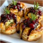 Cranberry Brie Bites