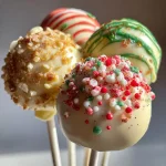 Christmas cake pops