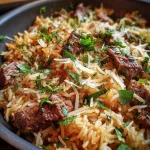French Onion Beef Rice