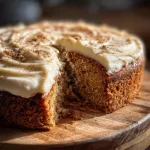 Chai Tea Cake with Ginger Cream Cheese Frosting