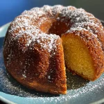 Golden Rum Cake