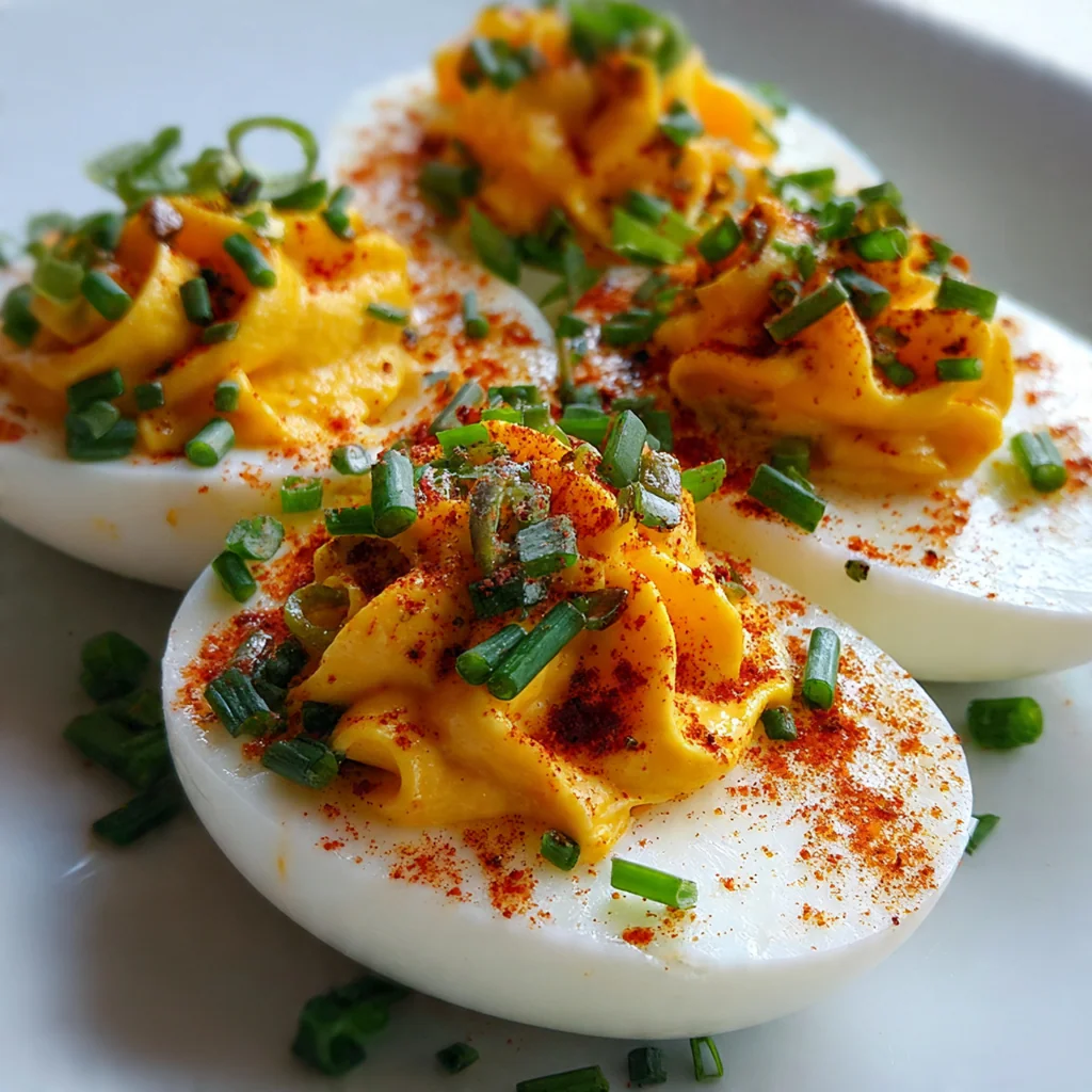 Deviled egg recipe