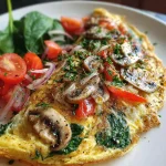 Egg white omelette