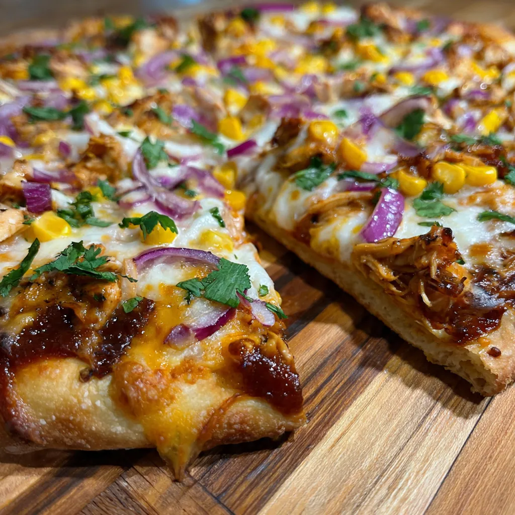 Bbq chicken pizza