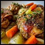 Crock pot chicken thighs bone in