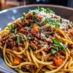 Spaghetti bolognese