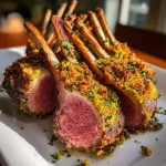 Pistachio Crusted Rack of Lamb