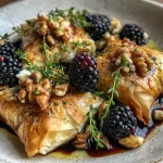 Brie Blackberry Phyllo