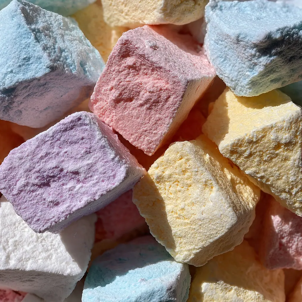 Close-up of hands rolling a mint dough ball in sparkling granulated sugar