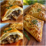 Venison Mushroom Hand Pies