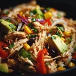 Shredded chicken