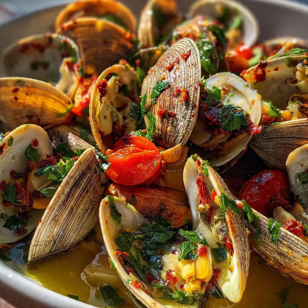 Mediterranean Steamed Clams