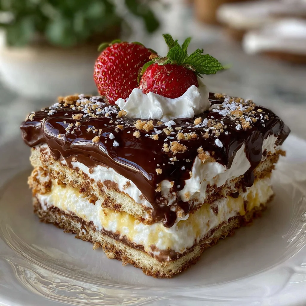 Chocolate Eclair Cake