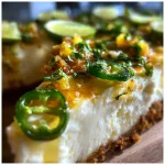 Jalapeno Lime Cheesecake