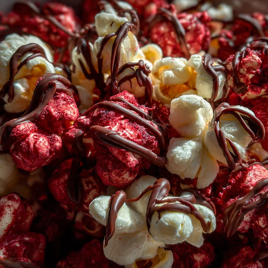 Bloody Red Velvet Popcorn