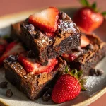 Strawberry Brownies