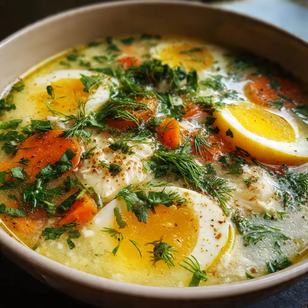 Avgolemono Soup