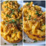 Pumpkin Mac And Cheese Cups