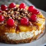 Pineapple Upside Down Cheesecake