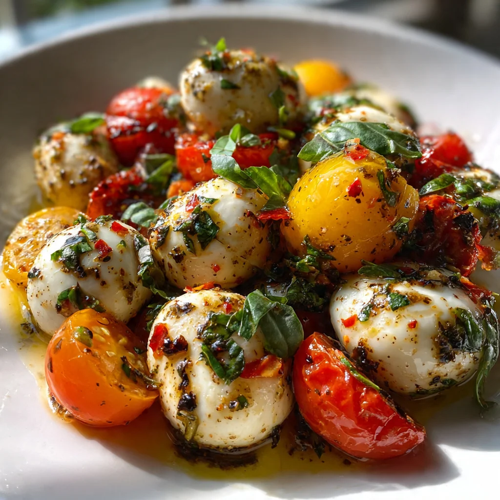 Marinated Mozzarella Balls