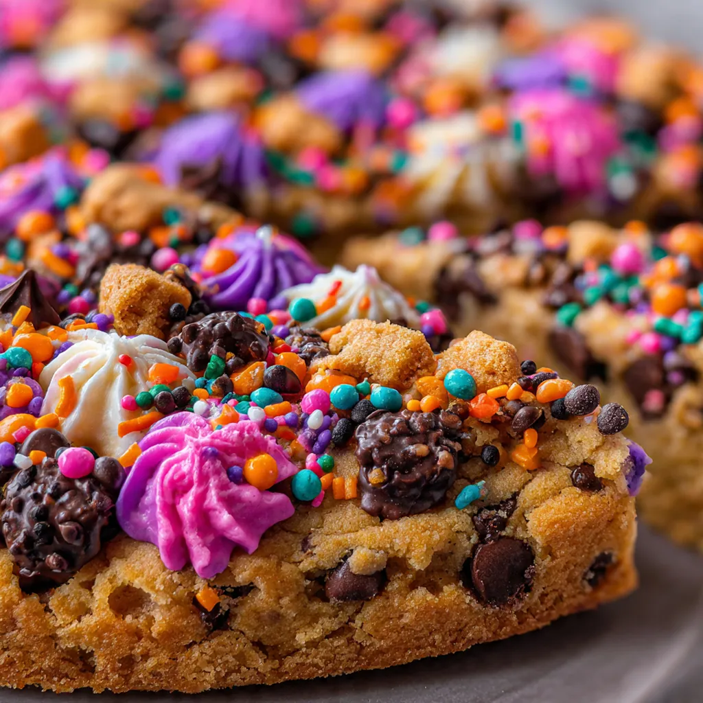 Halloween Cookie Cake