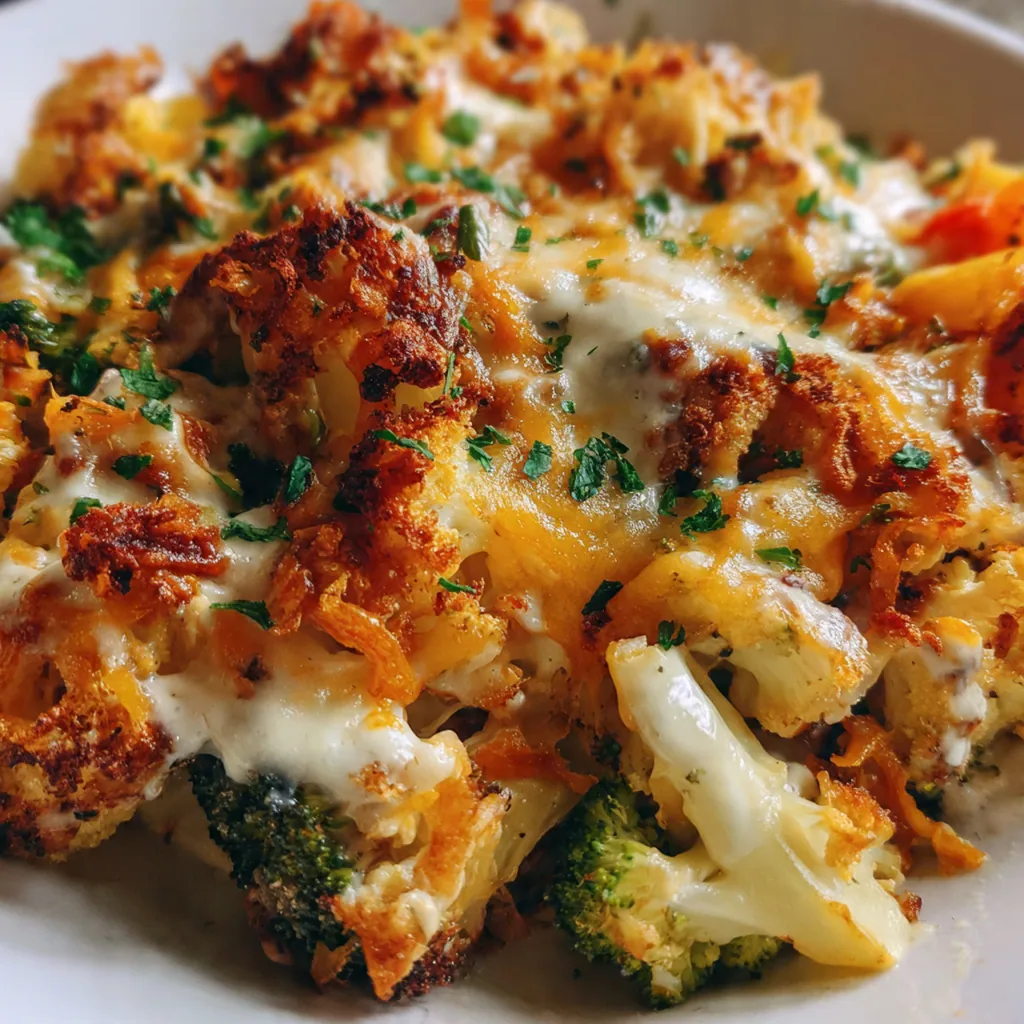 Cheesy Vegetable Casserole