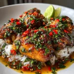Sticky Sweet Chili Chicken Thighs