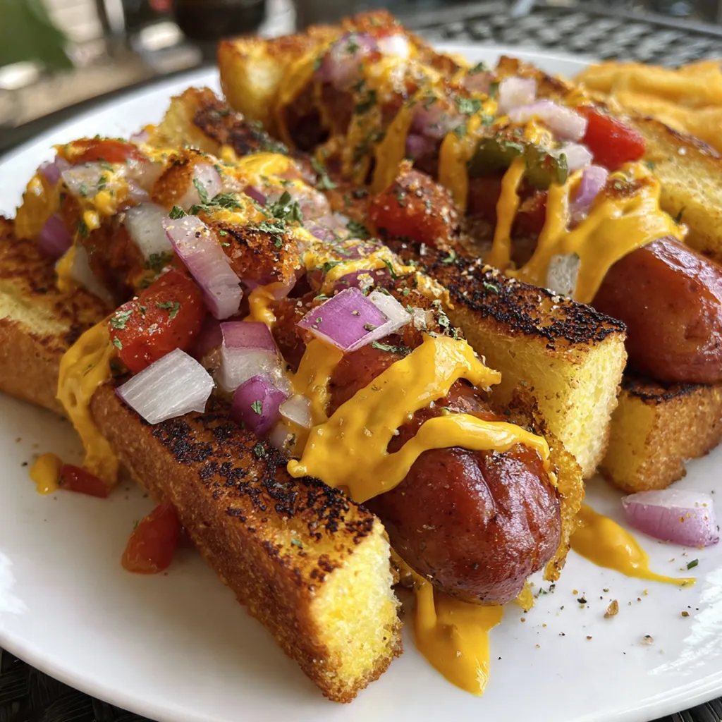 Grilled Cheese Dogs