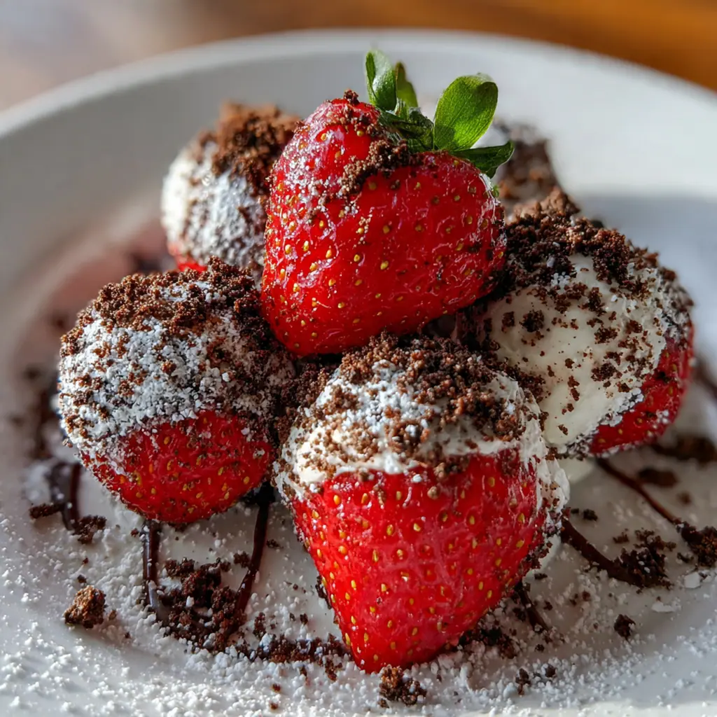 Strawberry Truffles