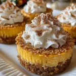 Mini Pumpkin Spice Cheesecakes