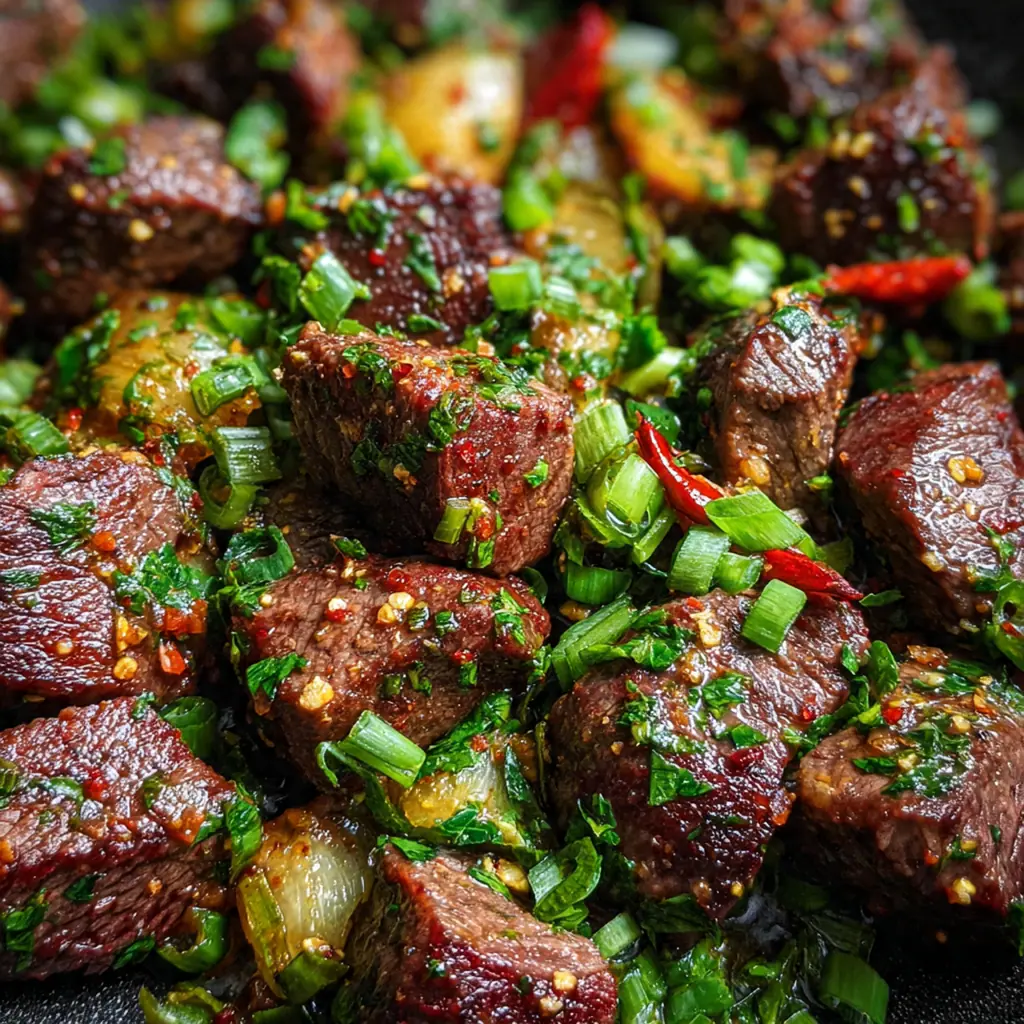 Cajun Butter Steak Bites